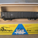 Piko DDR  Hochbord grau 4-achsig Güterwagen mit der  OVP
