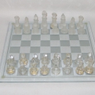 Schachspiel, Glas