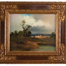 Ernst JUGEL (1913), Landschaft, Öl auf Holz, signiert