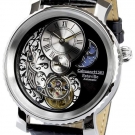 Calvaneo Extravagante "Estaville Steel" 3-Ebenen-Zifferblatt Luxus Komplikation