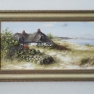 Sylt, Inselportrait vom Inselmaler Kurt Kluge, Reetdach, Nordsee