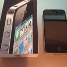 Apple iPhone 4 - 32 GB - Schwarz (Ohne Simlock) Smartphone -leicht defekt-
