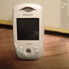 Siemens SL65 Slider Handy weiß bzw. perlmutweiß metallic, O2, Limited Edition 