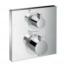 Hansgrohe Ecostat Square Thermostat Unterputz, für 2 Verbraucher chrom