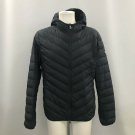 Emporio Armani Jacke Gr. XL Hooded Puffer Stil Reißverschluss Grau Freizeit 071411