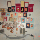 DDR-NVA-Grenztruppen-Polizei-Effekten-Medaillen-Abzeichen-Konvolut!!!!!!