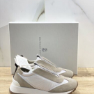 Brunello Cucinelli Sneaker donna tessuto beige grigio scuro luxury shoes 37