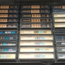 lot de 30 cassettes MAXELL TYPE II utilisées + housse
