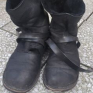 Herren Schuhe Stiefelette Stiefel Boots TRIPPEN Gr 45 schwarz Echtleder buckle