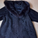 Jacke, Persianerjacke, Damen, Größe 48? schwarz, Vintage
