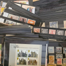 Umfangreicher Steckkartenposten Briefmarken Händlerlager Nachlass Sammlung