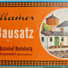 VEB VERO H0 Bausatz "Bahnhof Radeburg" - OVP