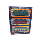 PIKO H0 0726, 2 Personenwagen/1 Packwagen-Set der SNCF in OVP, selten