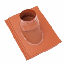 Braas Tegalit Aerlox Matt DuroVent-Premium Abgasdurchgang DN 128 - Klassisch-Rot