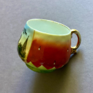Souvenir Königsberg Ostpreußen Pillau Leuchtturm um1900 Porzellan Andenken Tasse