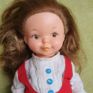 Eva Harta W. GOEBEL 4303 West Germany 1957 Vinyl Doll Puppe