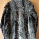 Damen Pelzjacke Jacke Gr. 42 Grau